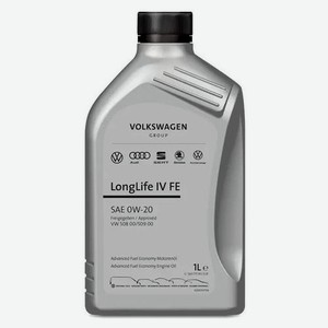 Моторное масло VAG Skoda Longlife IV, 0W-20, 1л, синтетическое [gs60577f2]