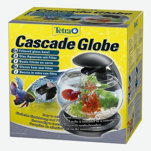 Аквариум Tetra Cascade Globe круглый черный 6,8 л