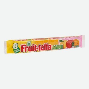 Жевательные конфеты Fruittella mini ассорти с фруктовым соком 88 г