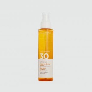 Солнцезащитное масло-спрей для тела и волос SPF 30 CLARINS Huile-en-brume Solaire 150 мл