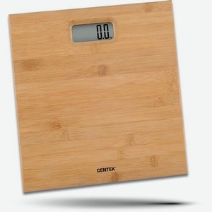 Напольные весы CENTEK CT-2432, до 180кг, цвет: коричневый
