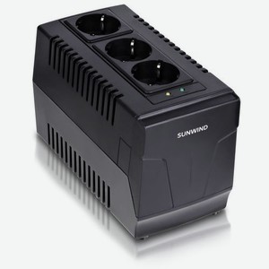 Стабилизатор напряжения SunWind AVR-1000 черный