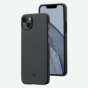 Чехол Pitaka для Apple iPhone 14Plus(KI1401MA) черный/ серый