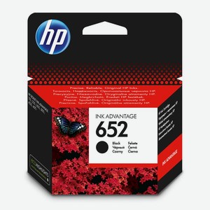 Картридж для струйного принтера HP 652 черный F6V25AE