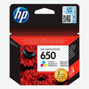 Картридж для струйного принтера HP многоцветный CZ102AE/AK (№650)