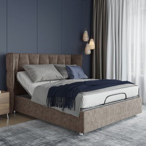 Lazurit Кровать для основания Royal Sleep System Дарина Коричневый 2070 мм 1550 мм 800 мм