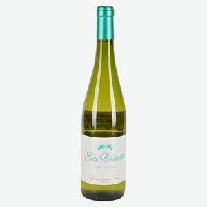 Вино San Valentin Parellada белое полусухое Испания, 0,75 л
