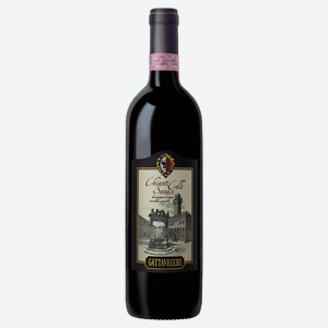 Вино Gattavecchi Chianti Colli Senesi красное сухое Италия, 0,75 л