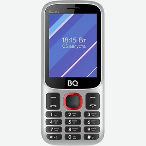 Сотовый телефон BQ 2820 Step XL+, белый/красный