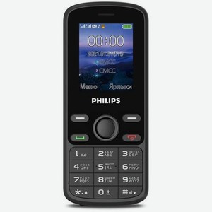 Сотовый телефон Philips Xenium E111, черный