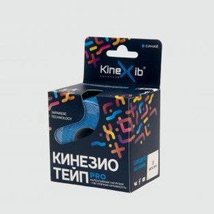 Тейп (бинт) нестерильный адгезивный восстанавливающий KINEXIB Kinesio Tape Pro 5m*5cm Blue 1 шт