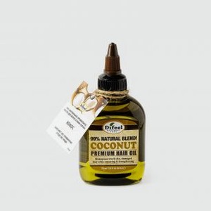Масло для волос DIFEEL Natural Coconut Premium Hair Oil 99% 75 мл