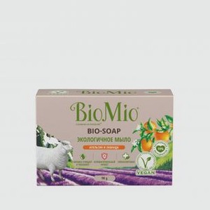 Экологичное туалетное мыло BIOMIO Bio-soap С Маслами Апельсина, Лаванды И Мяты 90 гр