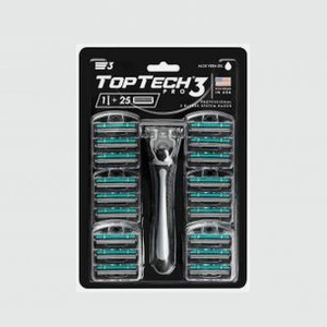 Бритва и сменные кассеты TOPTECH Pro 3 1 шт