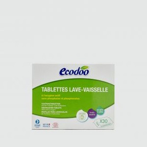 Экологические Таблетки для посудомоечной машины, коробка ECODOO Pastilles Lave-vaisselle 600 гр