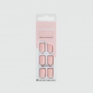 Накладные ногти KISS NEW YORK PROFESSIONAL Impress Manicure Crystal Rose 30 шт