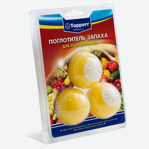 Поглотитель запаха для холодильника Topperr, 3 шт