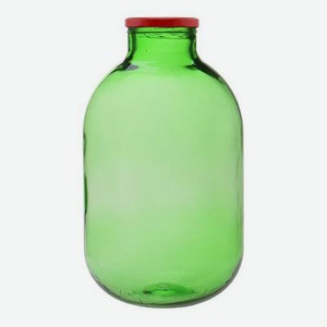 Бутыль зеленая 10 л, d 100 мм
