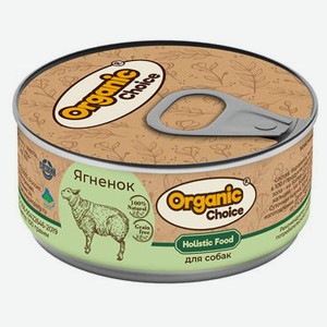 Консервы для собак Organic Сhoice ягненок, 100 г