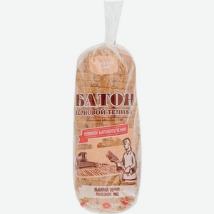 Батон зерновой темный Русский Хлеб 380г