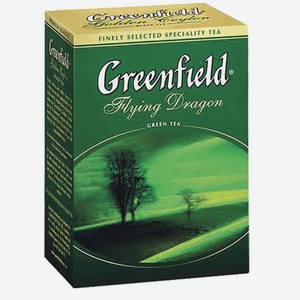 Чай зеленый листовой Flying Dragon Greenfield 100г
