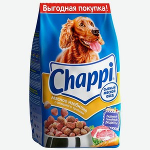 Корм для собак сухой мясное изобилие Chappi 2,5кг