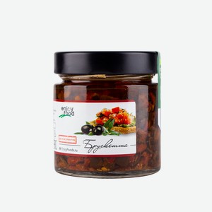 Брускетта из маслин с вяленым томатом в оливковом масле EnjoyFood 155г