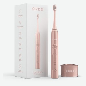 Электрическая зубная щетка ORDO Sonic+ розовая