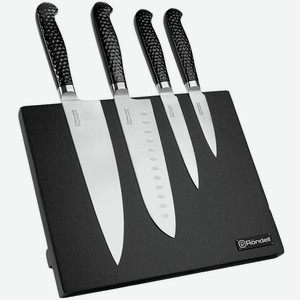 Набор кухонных ножей Rondell RainDrops RD-1131 4шт
