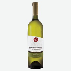 Вино ХАРЕБА Цинандали белое сухое (Грузия), 0,75л