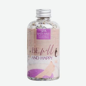 Расслабляющая соль для ванны  Be well and happy 