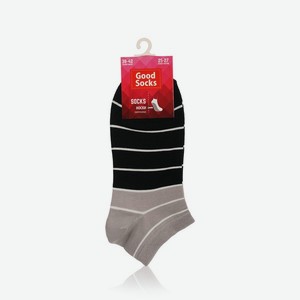 Мужские носки Good Socks трикотажные , укороченные   Полоски   в ассортименте