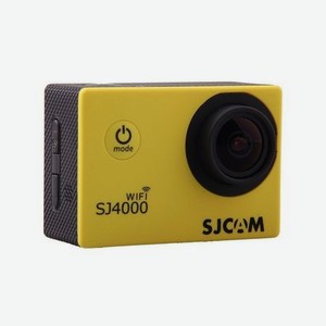 Экшн камера SJCAM SJ4000 Wi-Fi Yellow