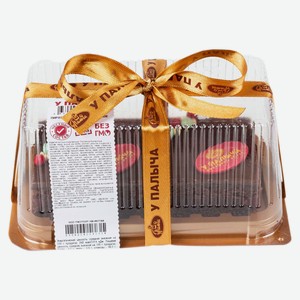 Пирожные-дуэт «У Палыча» шоколадное с вишней, 200 г