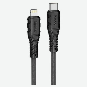 USB-C кабель Hoco X67 Lightning 8-pin черный, 1 м