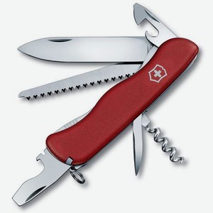 Складной нож Victorinox Forester, функций: 12, 111мм, красный , коробка картонная [0.8363]