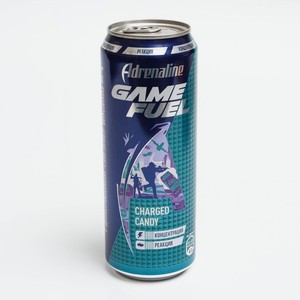 Энергетический напиток ADRENALINE Game Fuel-Charge Candy, ж/б 8017104
