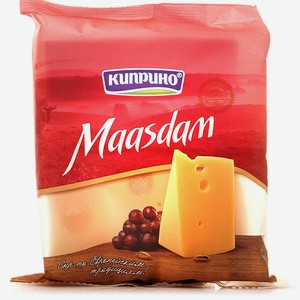 Сыр ТМ Киприно Маасдам/200гр