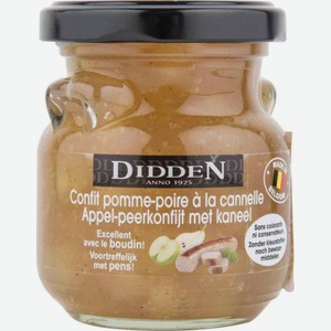 Соус-конфи яблочно-грушевый Didden с корицей, 150 г
