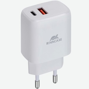 Сетевое зарядное устройство с кабелем RIVACASE PS4192 WD4 White