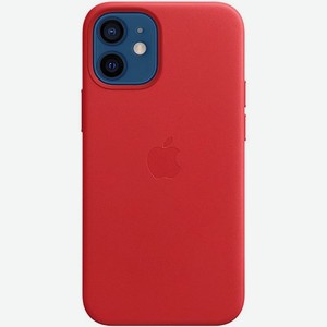 Чехол Apple iPhone 12 mini Leather MagSafe (PRODUCT)RED