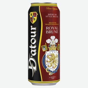 Пиво D Atour Royal Brune темное фильтрованное, 500 мл
