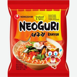 Лапша быстрого приготовления Nongshim Неогури острая 120г