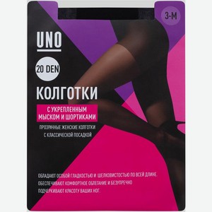 Колготки Uno женские черные PT7_1 20Д р. 3