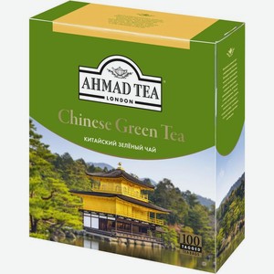Чай зеленый Ahmad Tea Chinese Green Tea 100пак