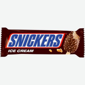 Мороженое Snickers эскимо молочная карамель и арахис 65г