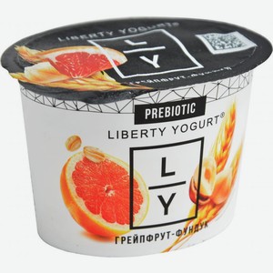 Йогурт Liberty грейпфрут фундук кинза овес 3.5%-5% 130г