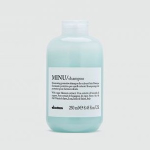 Защитный шампунь для сохранения косметического цвета волос DAVINES Minu Shampoo 250 мл