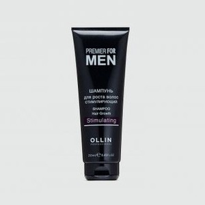 Шампунь для роста волос стимулирующий OLLIN PROFESSIONAL Premier For Men 250 мл