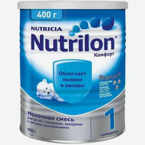 Молочная смесь сухая Nutrilon Комфорт 1 с рождения, 400 г